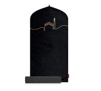 Tapis de prière TAKVA Premium | Collection Kaaba (COMFITPLUS, Kaaba Noir)