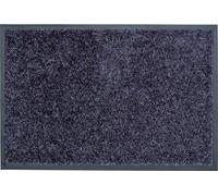 ASTRA Tapis de propreté de Haute qualité - paillasson intérieur - Lavable à 30° C - Tapis antidérapant - Rangement Chaussures Couloir - Cuisine - Gris Bleu 60x90 cm
