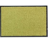 ASTRA Tapis de propreté de Haute qualité - paillasson intérieur - Lavable à 30° C - Tapis antidérapant - Rangement Chaussures Couloir - Cuisine - Vert 60x90 cm