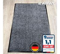Tapis de propreté Dura Paillasson avec envers antidérapant Anthracite 90 x 120 cm