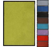 Tapis de propreté Monochrome citron vert 135 x 200 cm