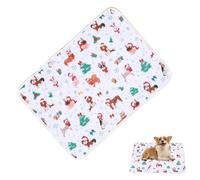 Tapis de propreté réutilisables pour chien - Tapis de mise bas de 60 x 45 cm, tissu super absorbant, tapis d'entraînement antidérapant et imperméable avec séchage rapide | Tapis hygiéniques lavables