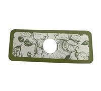 Tapis de protection anti-éclaboussures pour robinet - Bouclier de pulvérisation de robinet, 1 doublure de lavabo imperméable pour la gestion des liquides, tampon d'humidité incliné avec bords