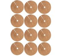 Tapis de Protection - Coco - Anneau - 20cm - Pack de 12 - Humidité Maintenue