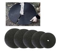 Tapis de protection d'arbre de jardin extérieur, 20 pièces, 15cm 27cm 32cm 42cm 52cm, protection d'arbre à disque, tapis de désherbage, barrière contre les mauvaises herbes, couvertures de plantes(32c