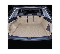 Tapis De Protection De Coffre Arrière pour VW pour Touareg 2019 2020 2021 Tapis De Coffre De Voiture Tapis De Coffre Accessoires en Cuir Automatique(5)