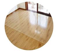 Tapis de protection de sol en PVC transparent imperméable pour chaise de bureau facile à nettoyer Tailles personnalisables (1 mm 80 x 140 cm) - Plusieurs épaisseurs pour une utilisation à la maison et