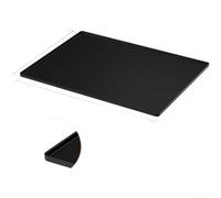 Tapis de protection de sol en silicone pour machine à laver et sèche-linge avec stabilité dimensionnelle et bords non migrants (50 x 38 cm)
