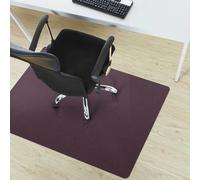 Tapis de protection du sol pour sol dur Tapis de couleur pour chaise de bureau Violet 90x120 cm