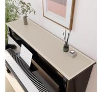 Tapis de protection en cuir étanche moderne et simple pour piano, couverture de piano droit de luxe légère, imperméable, pour commodes, armoires, supports TV-K||40×140cm
