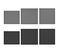 Tapis de protection en silicone avec bord surélevé pour une utilisation sous les réfrigérateurs pour contenir les fuites et protéger les sols contre les dommages causés par l'eau (60 x 60 cm, noir)