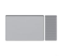 Tapis de protection en silicone avec deux sections pour machine à café et tapis de séchage, résistant à la chaleur et antidérapant pour une utilisation sur les comptoirs de cuisine et les bars à café