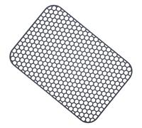 Tapis de protection en silicone pour évier de cuisine, tapis de grille inférieure d'évier en silicone, pliable et antidérapant pour salle de bain
