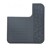 Tapis de protection en silicone pour machine à café ES601 avec résistance à la chaleur et design antidérapant qui empêche les rayures et aide à maintenir une zone de café bien rangée (gris)