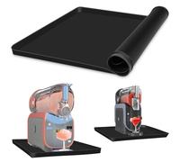 Tapis de protection en silicone pour machine Ninja SLUSHi Max, 54,9 x 40 x 1,7 cm, compatible avec la série Ninja Creami Ice Gream Maker, noir