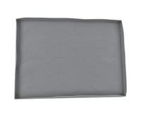 Tapis de protection en silicone pour plancha, tapis de grillage robuste pour plancha à barbecue, tapis en silicone de qualité alimentaire pour prévenir la rouille et protéger la (Gris moyen)