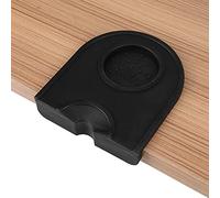 Tapis de Protection en Silicone pour Support de Bourreur de Café Anti-dérapant Multi-fonctionnel d'Épaisseur(Noir)