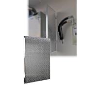 Tapis de protection ignifuge for cuisinières à gaz et électriques, résistant à la chaleur, protection de comptoir anti-huile for four, plaque de cuisson et réfrigérateur(60x60cm/23.6x23.6in)