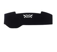 Tapis De Protection Intérieur De Tableau De Bord En Daim Pour Range Rover Evoque 2010-2018 D'accessoires De Voiture(Gray)