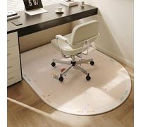 Tapis de protection multifonctionnel for chaises de jeu d'ordinateur, adapté aux bureaux, aux maisons et aux études(Pink,90 * 60cm)