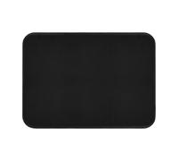 Tapis de Protection Plan de Travail Cuisine 45x38cm en PU Cuir Compatible avec Air Fryer et Machine à Café Tapis de Cuisson Résistant à la Chaleur Imperméable Facile à Nettoyer Noir