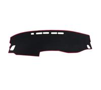 Tapis De Protection pour Accord 2018 2019 2020 2021 2022 2023, Revêtement Antidérapant Protection Thermique Dashboard Auto Voiture Tapis Tableau,Right Hand Drive-Red