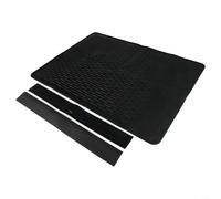 Tapis de protection pour cuisinière - Grand design en silicone - Pour sécher la vaisselle et résister à la chaleur - Facile à entretenir (A)