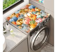 Tapis De Protection Pour Dessus De Machine à Laver AntidéRapant Top Mat Cover Housse De Machine à Laver Pour SèChe-Linge Buanderie RéFrigéRateur Cuisine Salle De Bain Carpets (Color 4,60x60cm)
