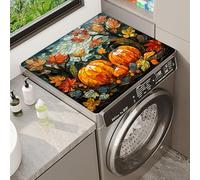 Tapis De Protection Pour Dessus De Machine à Laver AntidéRapant Top Mat Cover Housse De Machine à Laver Pour SèChe-Linge Buanderie RéFrigéRateur Cuisine Salle De Bain Carpets (Color 2,60x60cm)