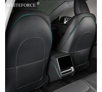 Tapis de protection pour dossier de siège des Highlands Tesla modèle 3, modèle Y Juniper, tapis Anti-coup de pied pour enfant, en cuir Napa Under-air Vent Cover
