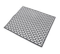 Tapis de protection pour évier - ORION - 33x28 cm - Antidérapant - Flexible - Résistant à l'humidité - Gris