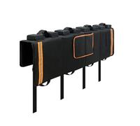 Tapis De Protection pour Hayon De VTT - Tapis De Protection Robuste Et Imperméable | Porte-vélos Portable, Tapis pour Pick-up, Tapis De Transport Extérieur, Accessoire pour Benne Arrière De Camion