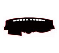 Tapis De Protection pour Kia Sorento 2003 2004 2005 2006 2007 2008 2009 2010, Revêtement Antidérapant Protection Thermique Dashboard Auto Voiture Tapis Tableau,Right Hand Drive-Red