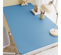 Tapis De Protection Pour Ordinateur Portable,Tapis De Bureau Pour L'écriture Épais Et Antidérapant,5 Couleurs,Protection Oculaire À Réflexion Diffuse,Imperméable Et Résistant À L'huile(Blue,60x80cm)
