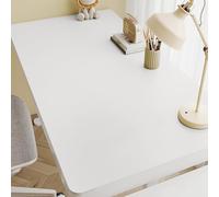 Tapis De Protection Pour Ordinateur Portable,Tapis De Bureau Pour L'écriture Épais Et Antidérapant,5 Couleurs,Protection Oculaire À Réflexion Diffuse,Imperméable Et Résistant À L'huile(White,50x160cm)