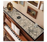 Tapis De Protection pour Piano,Base Antidérapante en Caoutchouc,Housse Anti-Poussière,Imperméable Et Facile à Nettoyer,Idéal Les Meubles De Chambre,D3,40 * 100cm
