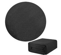 Tapis de protection pour piscine de jardin - Rembourrage de sol robuste, anti-déchirure, 300 cm à 440 cm, disposition surélevée creusée, matériau structurel haute densité de qualité - pour