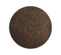 Tapis de protection pour platine vinyle, Tapis de platine vinyle en liège 3 mm et 12 pouces, avec feutrine antidérapante(Mat pad cork)