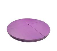 Tapis De Protection Pour Pole Dance Coussin de danse aérienne en mousse souple et pliable, imperméable, for la maison(Purple,120x5cm)