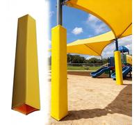 Tapis de protection pour poteau de basket-ball, terrain de jeu pour poteau carré, protection intérieure et extérieure