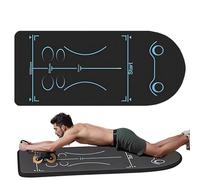 Tapis de protection pour rouleaux abdominaux - Coussin de fitness au sol, équipement d'entraînement, fonction de coussin d'entraînement 59 x 24 pouces | Support pratique absorbant les chocs pour Ab Ro