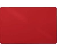 Tapis de protection pour sol dur rouge 90 x 120 cm