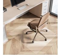 Tapis de Protection pour sols durs épaisseur 1,5 mm, Transparent, 114 x 100 cm