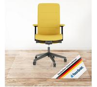 Tapis de Protection pour sols durs épaisseur 1,5 mm, Transparent, 114 x 150 cm
