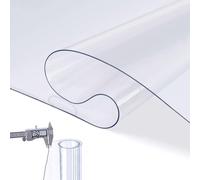 Tapis de Protection pour sols durs,Tapis de Chaise Transparent 1.5mm,Protection de Sol pour Chaise de Bureau,Rectangle 40x110 55x180 60x300 90x230 125x130 cm(115x170cm)