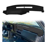 Tapis de protection pour tableau de bord Chevrolet Silverado/GMC Sierra C1500 C2500 C3500 K1500 K2500 K3500 1988-1994, 1992-94 GMC Yukon/Chevy Blazer Suburban (88-94, noir) Y25
