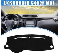 Tapis De Protection Pour Tableau De Bord De Voiture Compatible pour Kia Rio 2017-2021, En Polyester Protecteur Pour Console Centrale, Intérieur De Tableau De Bord Noir