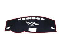 Tapis De Protection pour Tableau De Bord Et Console Centrale pour Q3 8U 2012 2013 2014 2015 2016 2017 2018 Housse Tableau Bord(LHD Red)