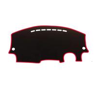 Tapis De Protection pour Volkswagen Beetle 1998-2005 2006 2007 2008 2009 2010, Revêtement Antidérapant Protection Thermique Dashboard Auto Voiture Tapis Tableau,Right Hand Drive-Red