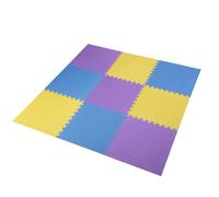 Tapis de protection puzzle One Fitness MP10 (x9) Multicolore 60x60x1,0 cm